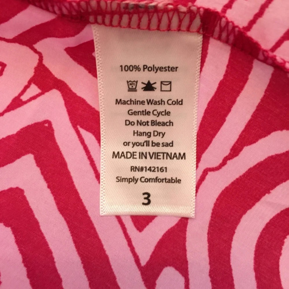 LuLaRoe Bianca Pink Printed Kimono  - NWT - Picture 6 of 6
